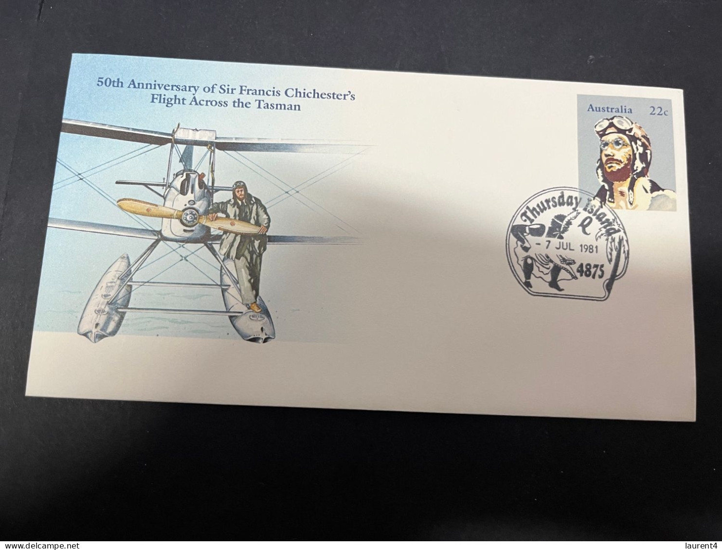 21-4-2024 (2 Z 39) Australia FDC Cover - 1981 - Thursday Island (Sir Francis Chichester) - FDC