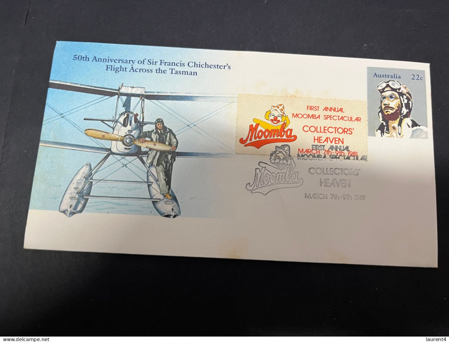 21-4-2024 (2 Z 39) Australia FDC Cover - 1981 - Moomba Festival Melbourne (Sir Francis Chichester) - Primo Giorno D'emissione (FDC)