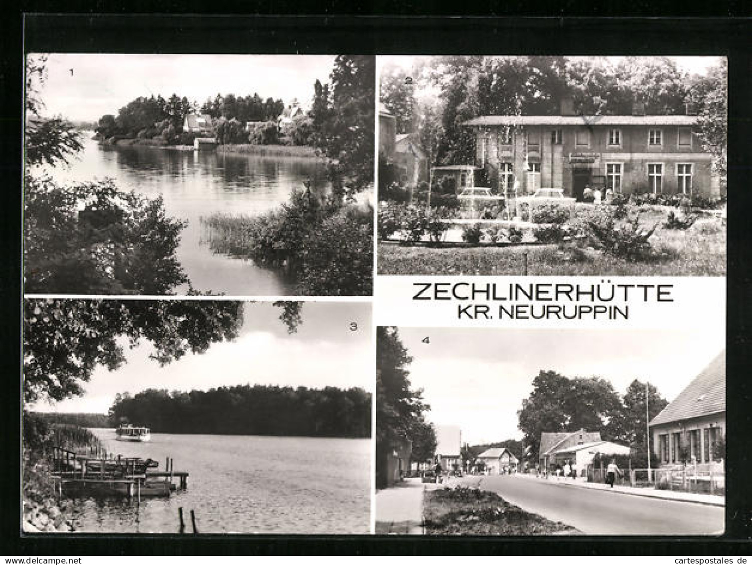 AK Zechlinerhütte, FDGB-Erholungsheim Solidarität, Am Schlabornsee  - Zechlinerhütte