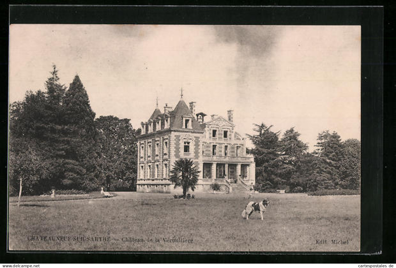 CPA Chateauneuf-Sur-Sarthe, Chateau De La Veroulliere  - Chateauneuf Sur Sarthe