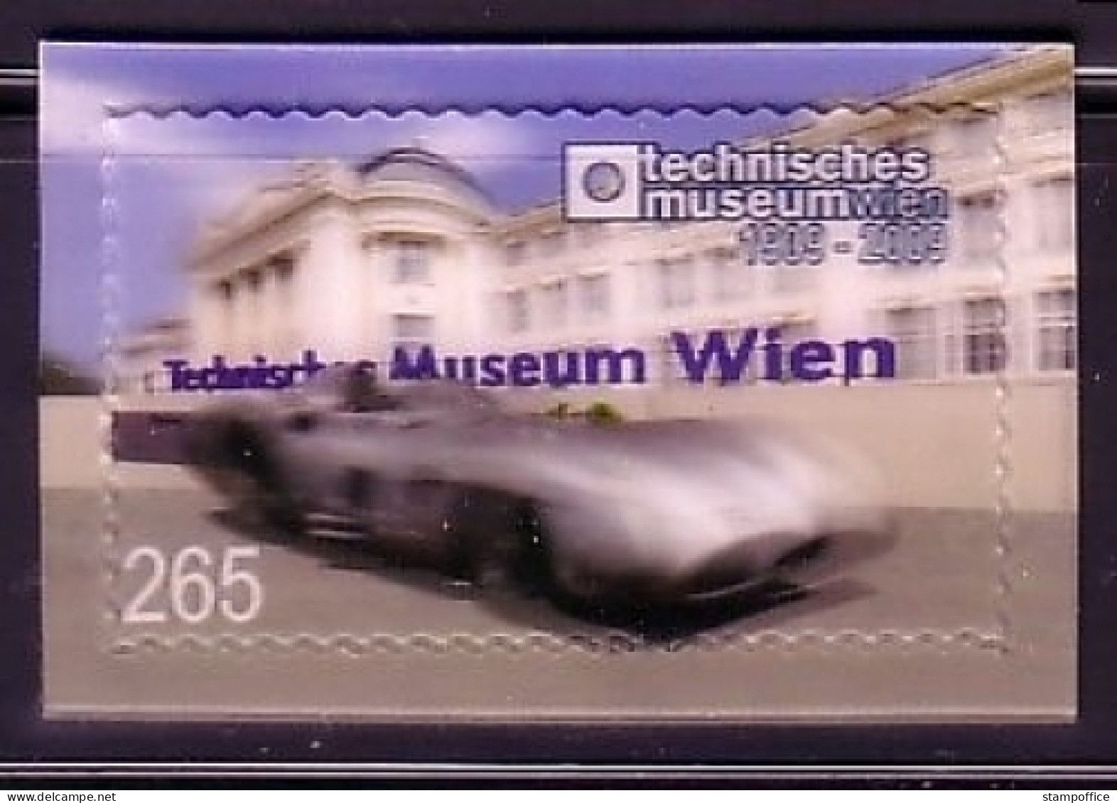 ÖSTERREICH BLOCK 49 POSTFRISCH(MINT) TECHNISCHES MUSEUM WIEN MERCEDES 2009 - Blocks & Sheetlets & Panes