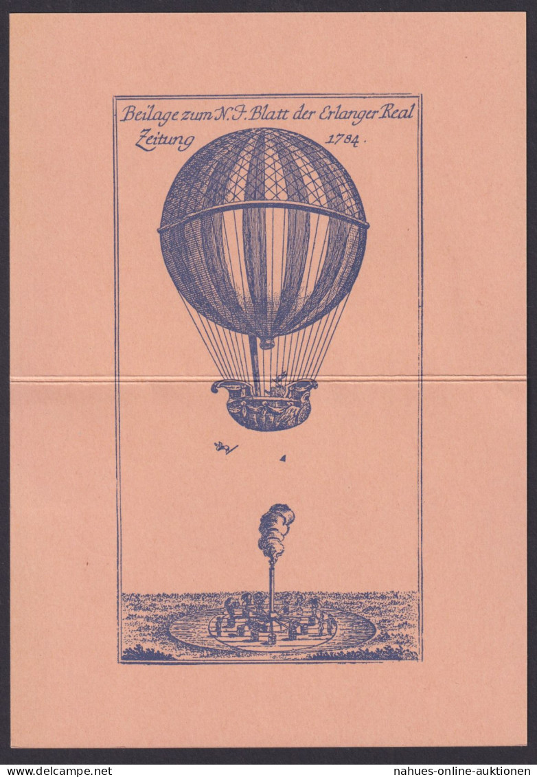 Berlin Luftpost Deutscher Kinderdorf Sonder Ballonflug Lorch Württemberg Inter. - Zeppelines