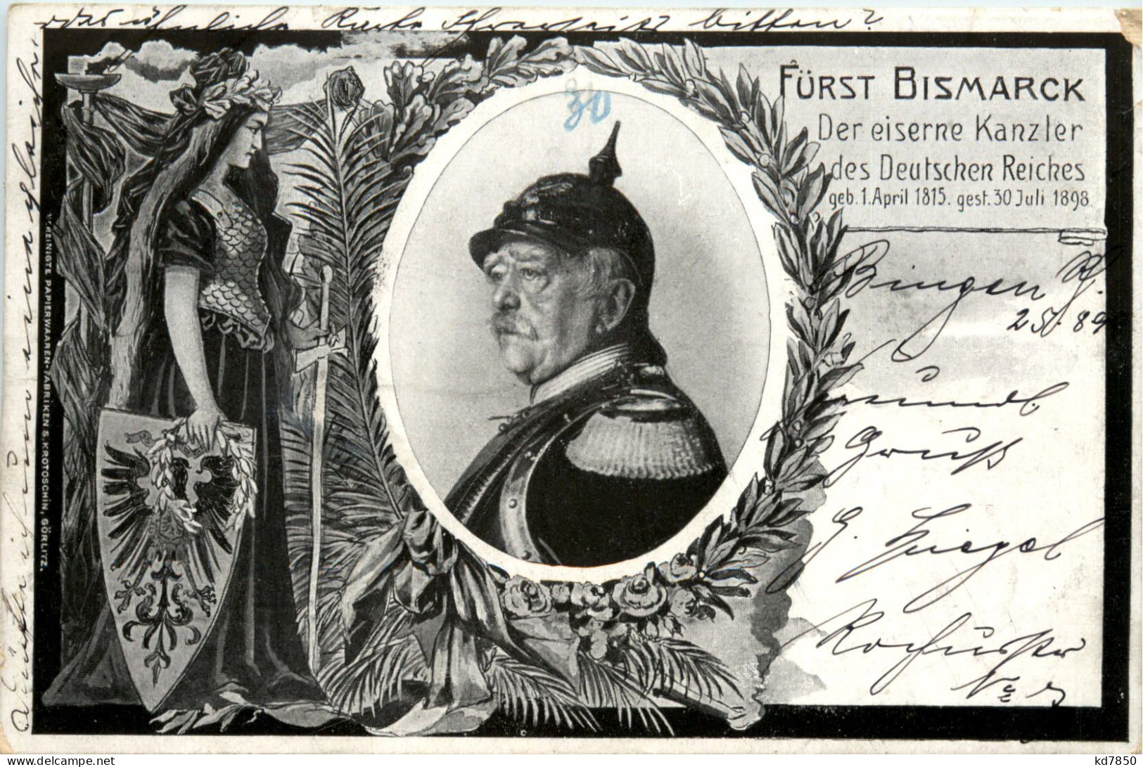 Fürst Bismarck - Der Eiserne Kanzler - Politieke En Militaire Mannen