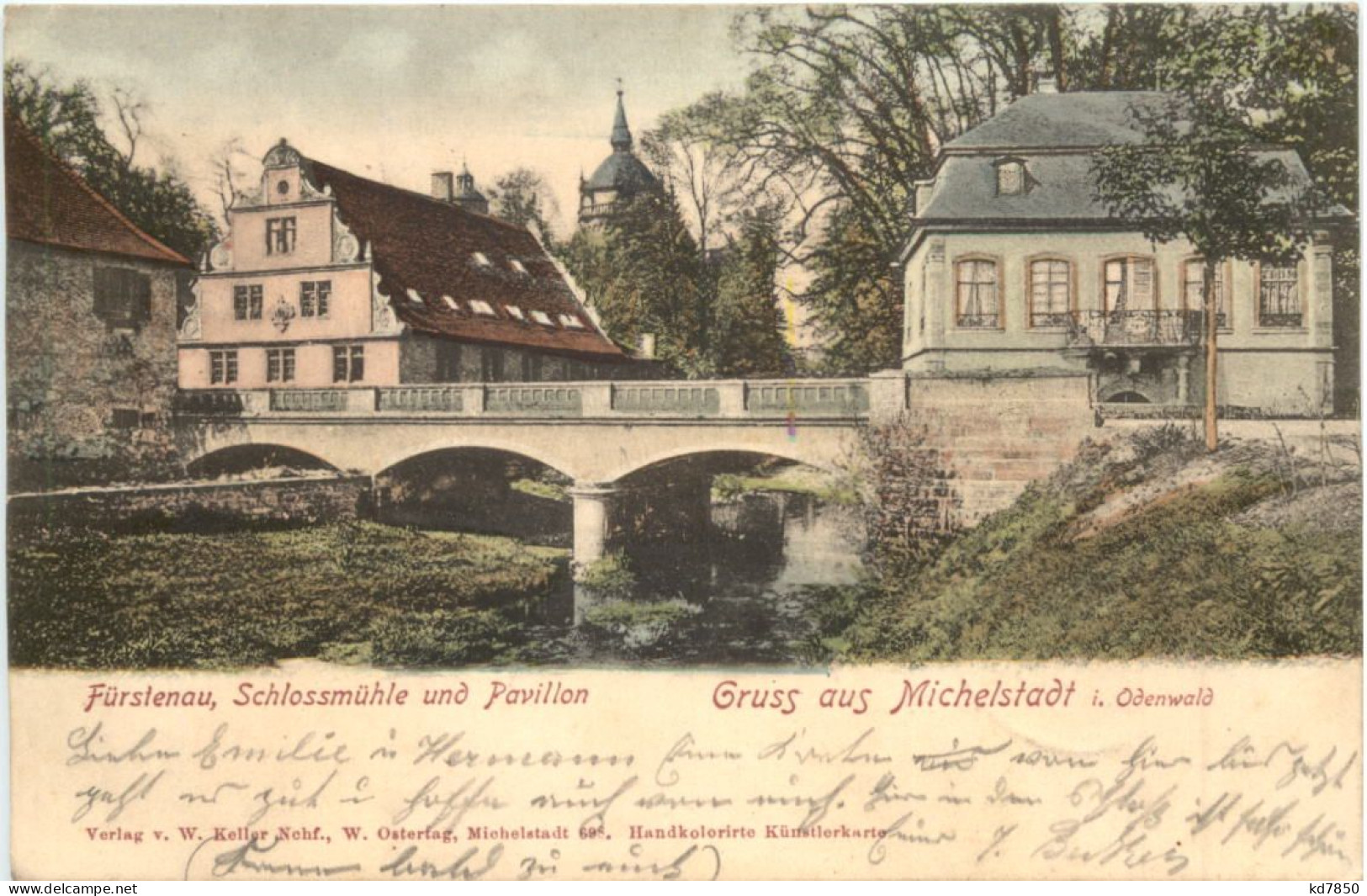 Gruss Aus Michelstadt Im Odenwald - Schlossmühle - Michelstadt