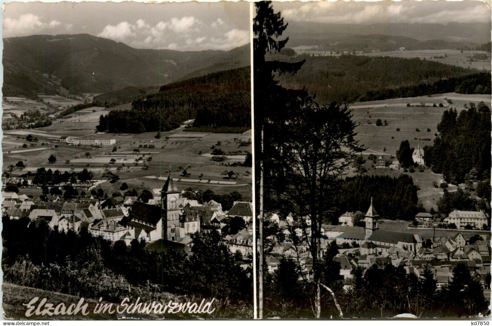 Ba-Wü/Schwarzwald/Freiburg/div.Orte Und Umgebung - Elzach, Schwarzwald - Elzach