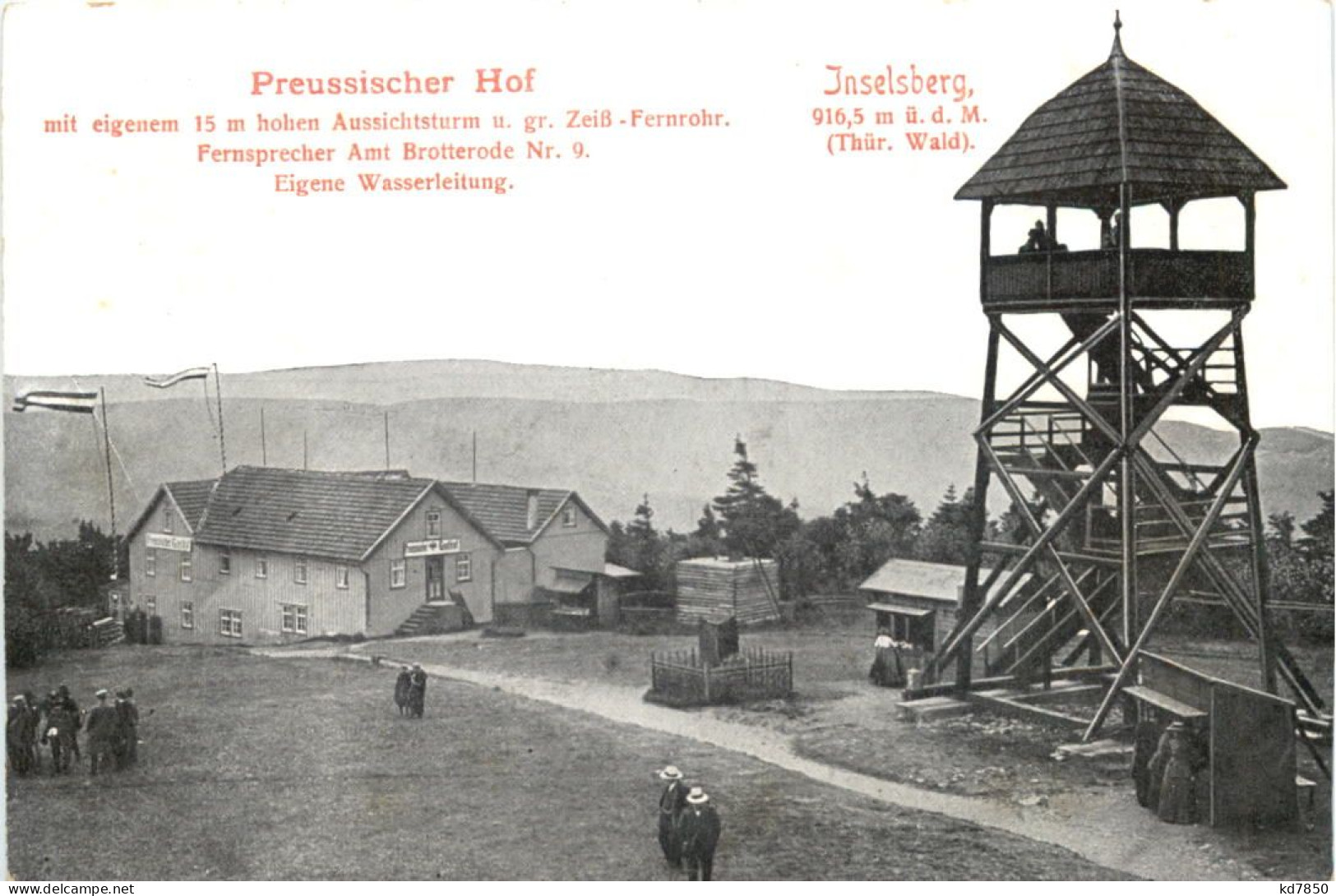 Inselsberg - Preussischer Hof - Gotha