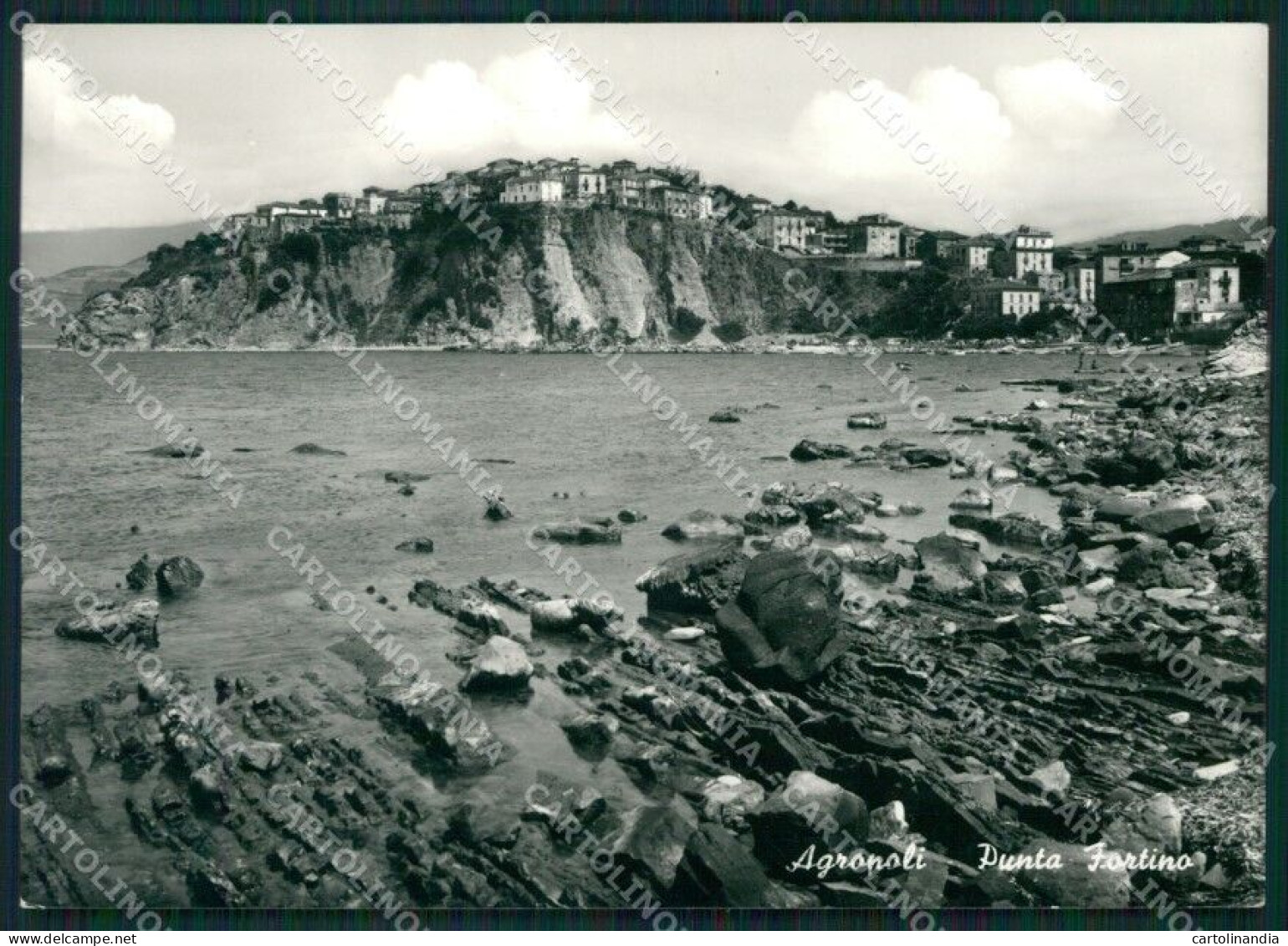 Salerno Agropoli Punta Fortino Foto FG Cartolina KB4268 - Salerno