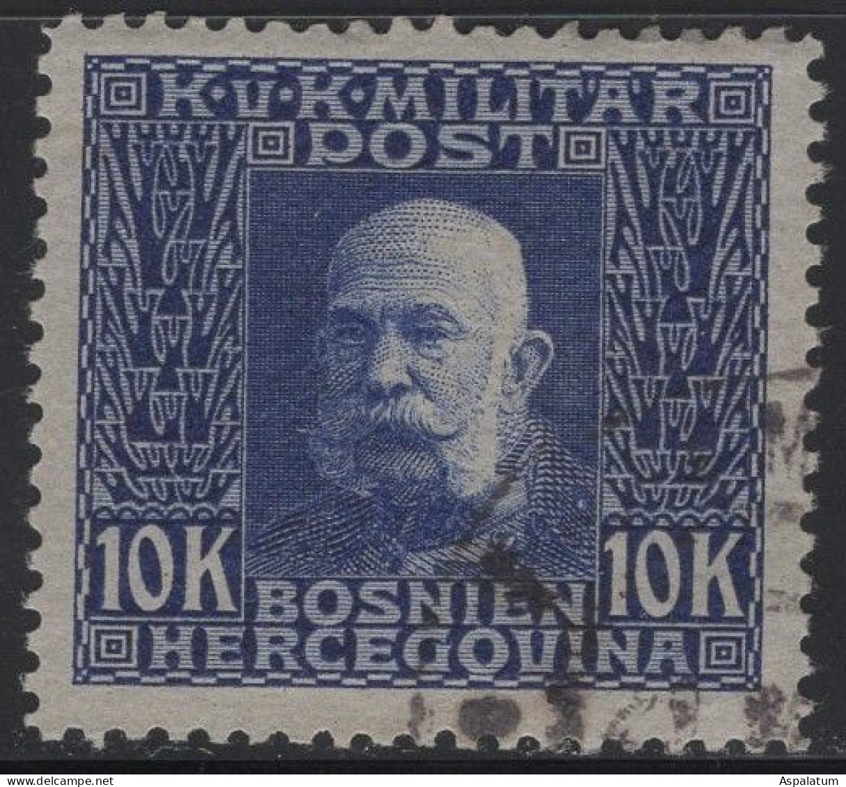 Austro-Hungarian Empire - Military Post / Issue For Bosnia And Herzegovina - 10 Kr - Mi 84 - 1914 - Usados