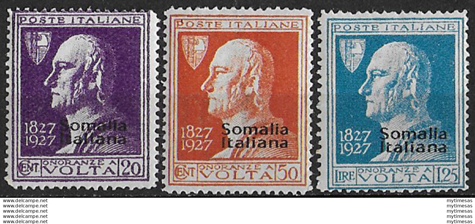 1927 Somalia Volta 3v. MNH Sassone N. 109/11 - Other & Unclassified
