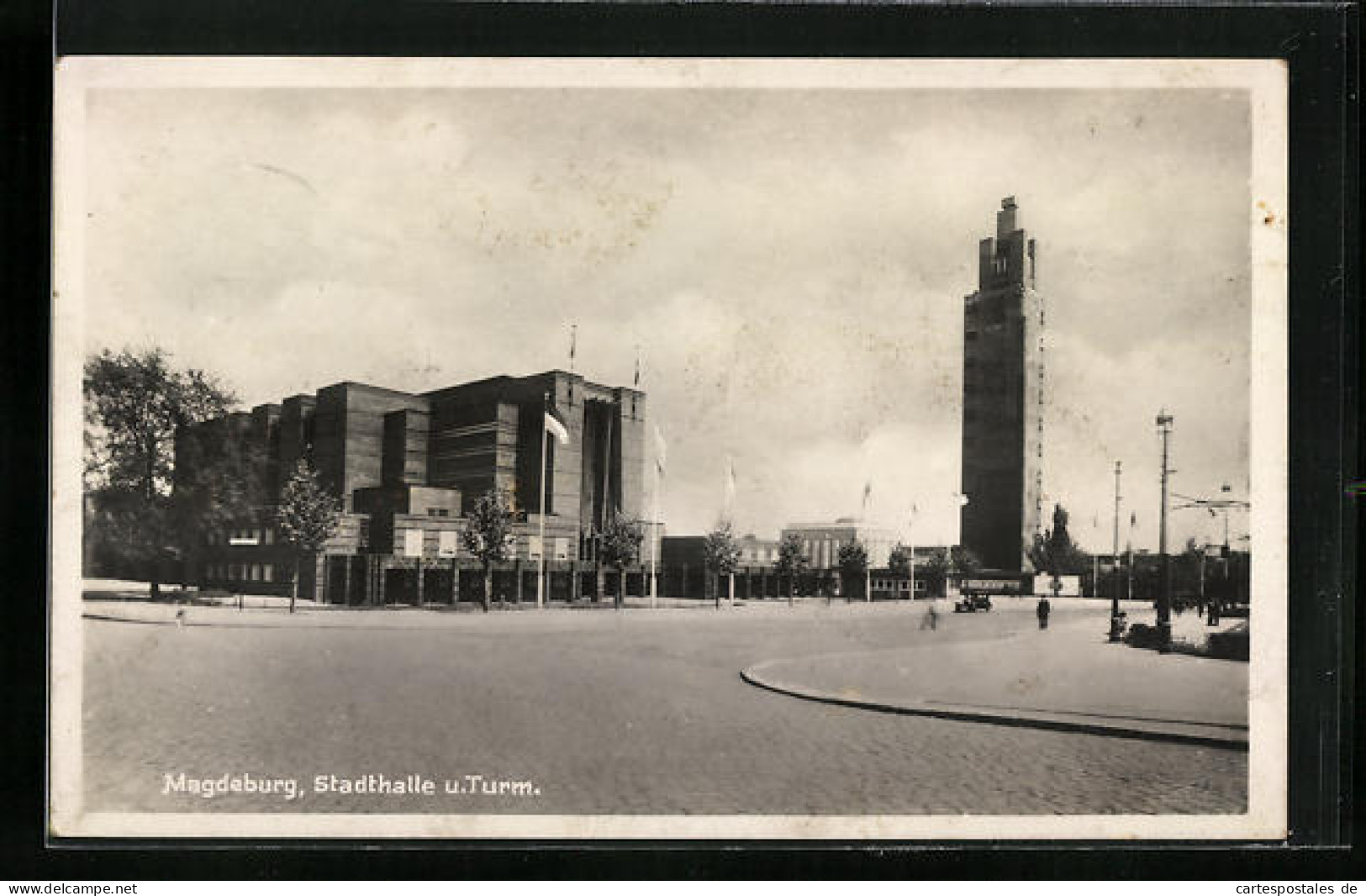 AK Magdeburg, Stadthalle Und Turm  - Magdeburg