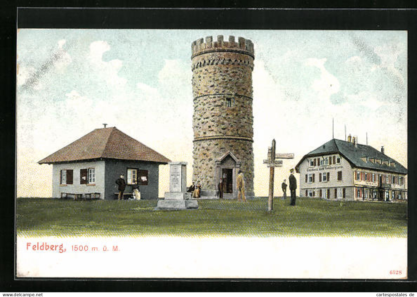 AK Feldberg, Gasthaus Und Turm Auf Dem Feldberg  - Feldberg