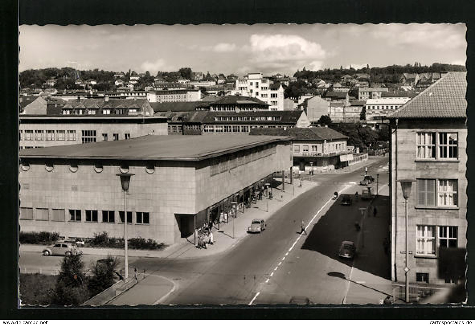 AK Pforzheim /Schwarzw., Bei Der Jahnhalle  - Pforzheim