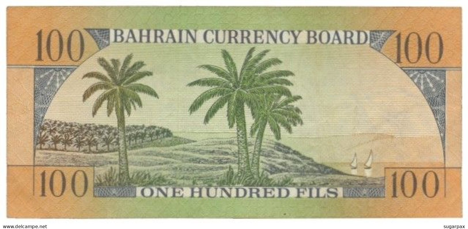 Bahrain - 100 Fils - L. 1964 - Pick 1 - Bahrain Currency Board - Bahrain