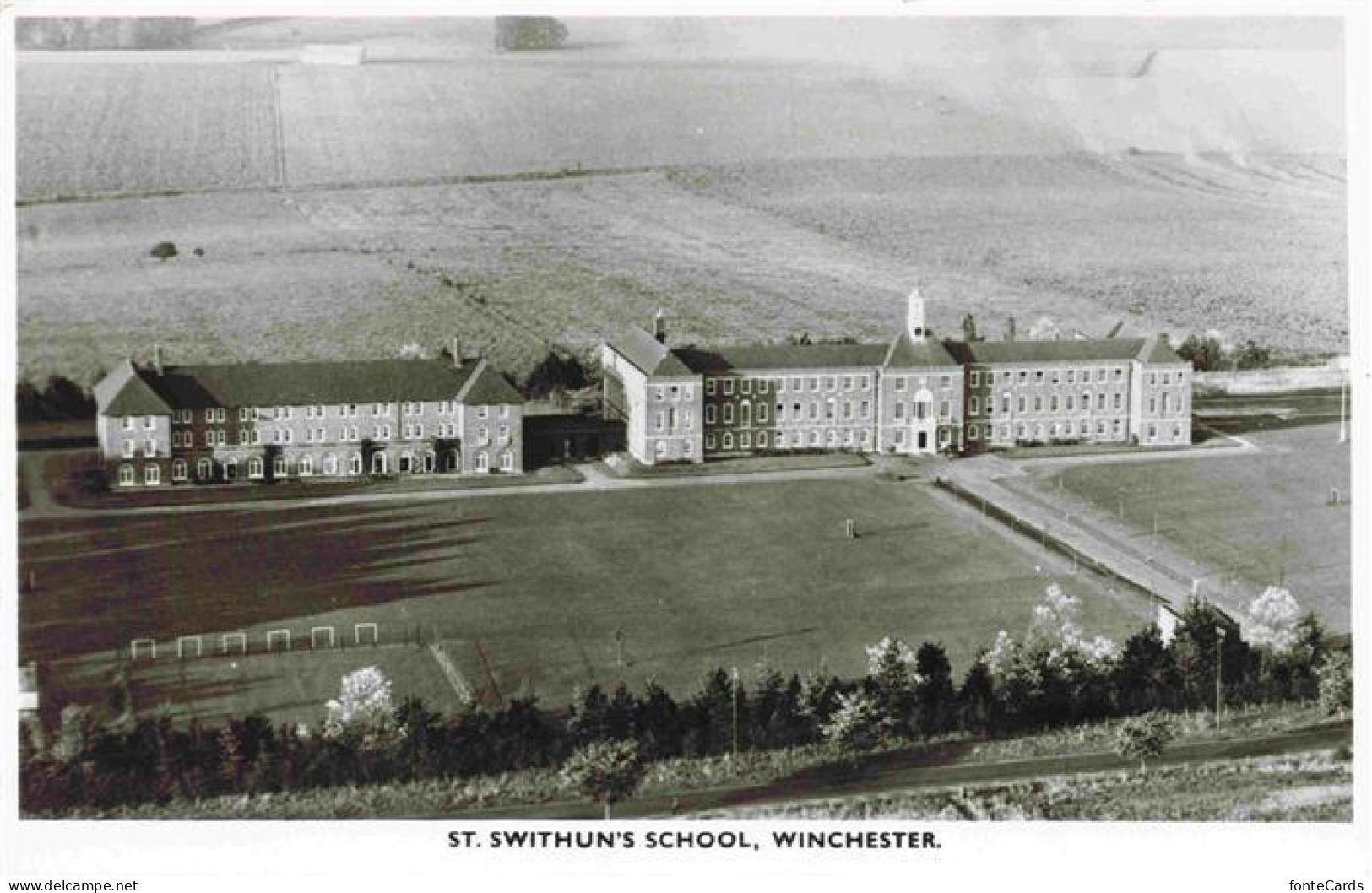 73972201 Winchester__Hampshire_UK St. Swithun's School Aerial View - Andere & Zonder Classificatie