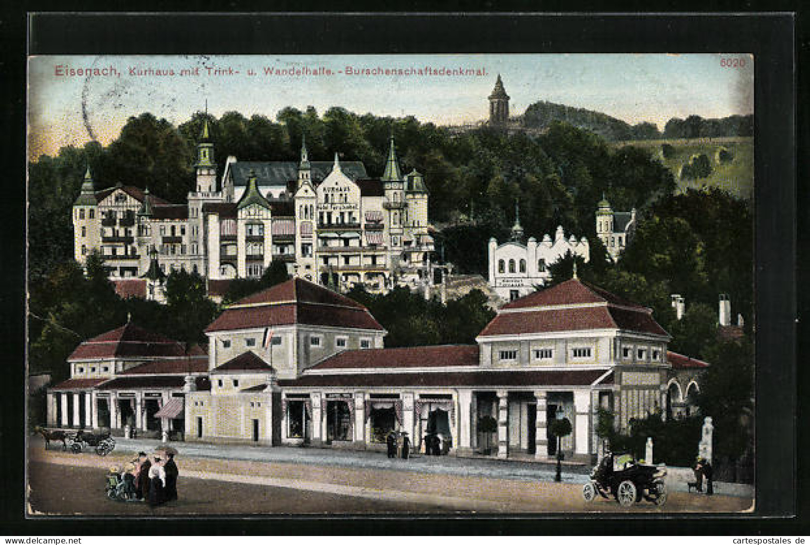 AK Eisenach, Kirhaus Mit Trink- Und Wandelhalle  - Eisenach