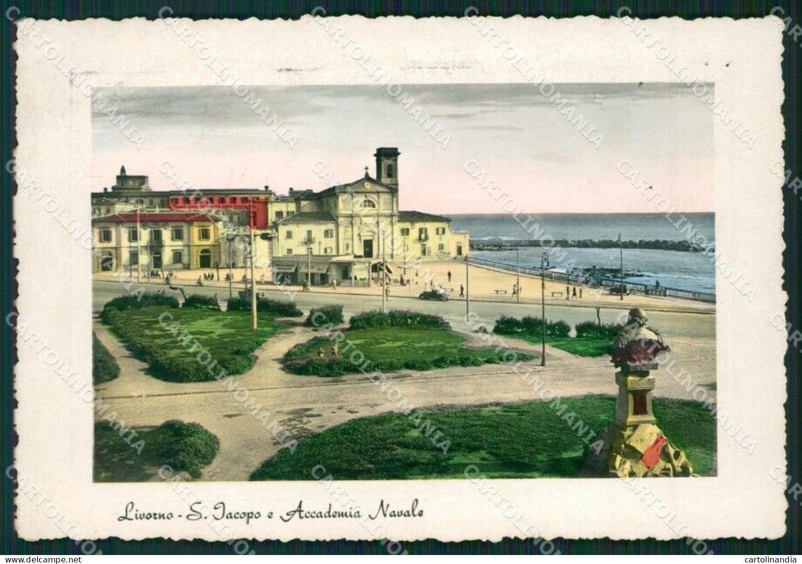 Livorno Città Accademia Navale Foto FG Cartolina ZKM8298 - Livorno