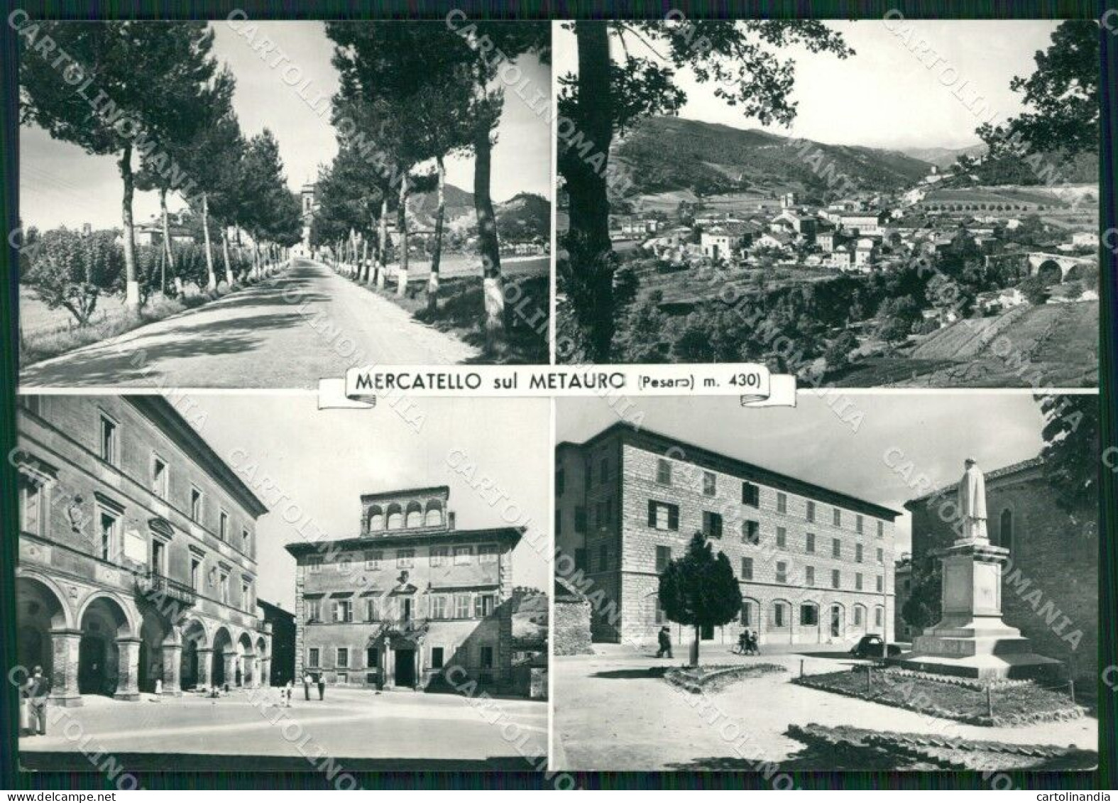 Pesaro Mercatello Sul Metauro Foto FG Cartolina ZKM8229 - Pesaro