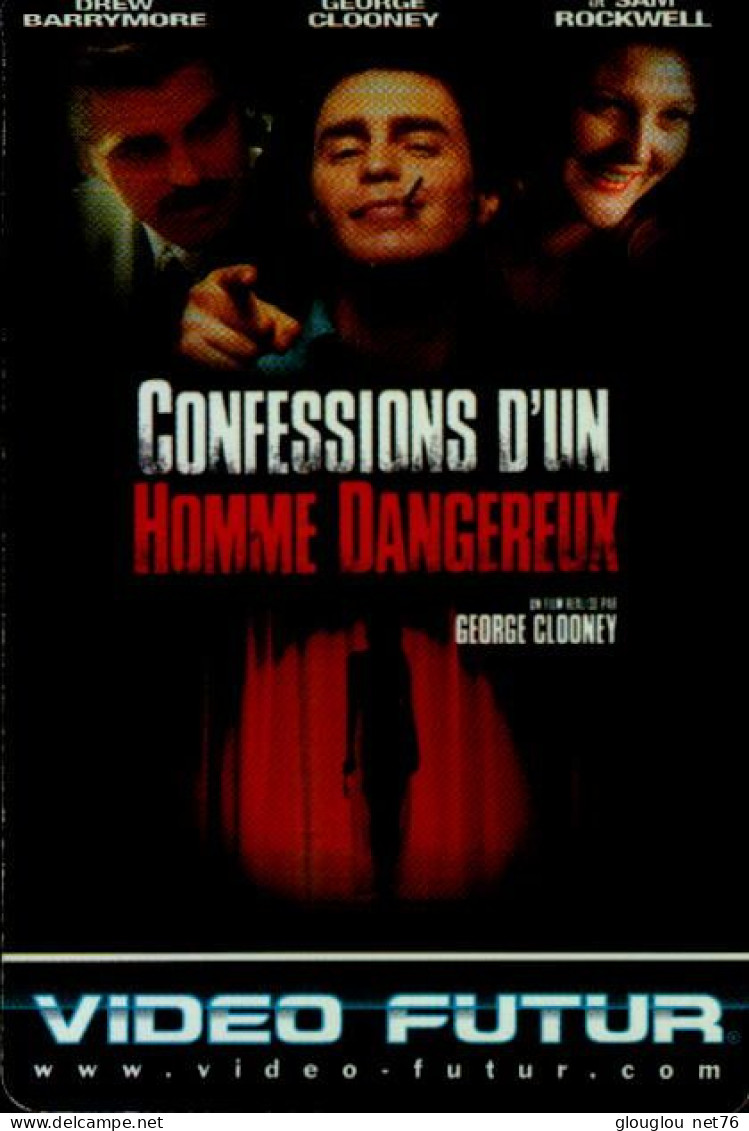 VIDEO FUTUR  ...CONFESSIONS D'UN HOMME DANGEREUX - Altri & Non Classificati