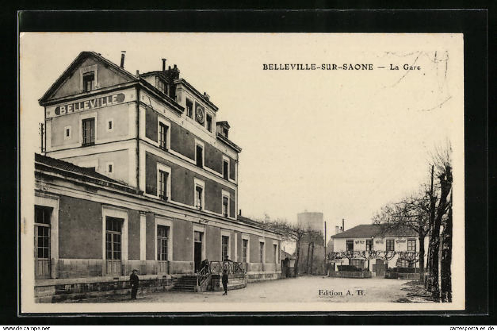 CPA Belleville-sur-Saone, La Gare, La Gare  - Belleville Sur Saone