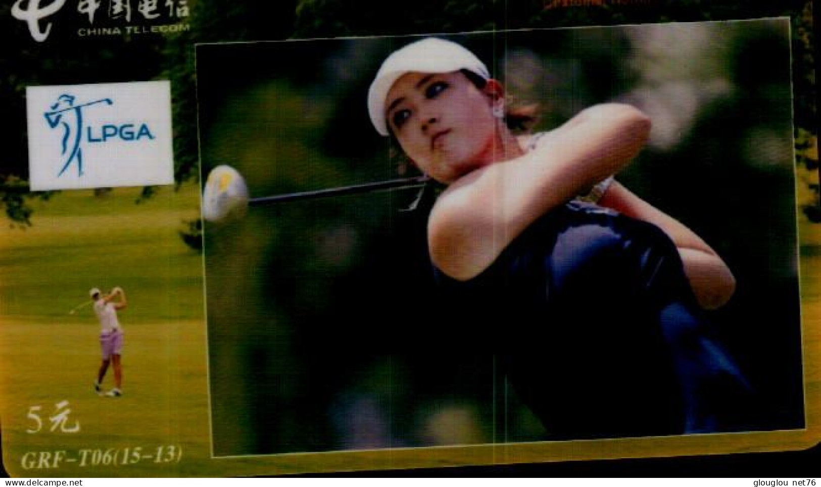 TELECARTE ETRANGERE..GOLFEUSE..... - Deportes