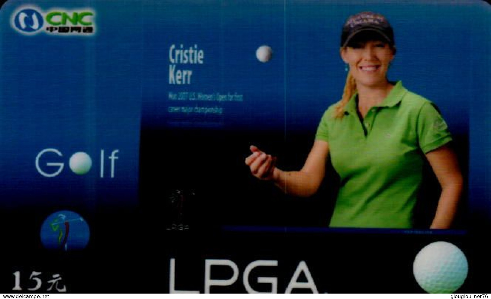 TELECARTE ETRANGERE..GOLFEUSE..... - Sport