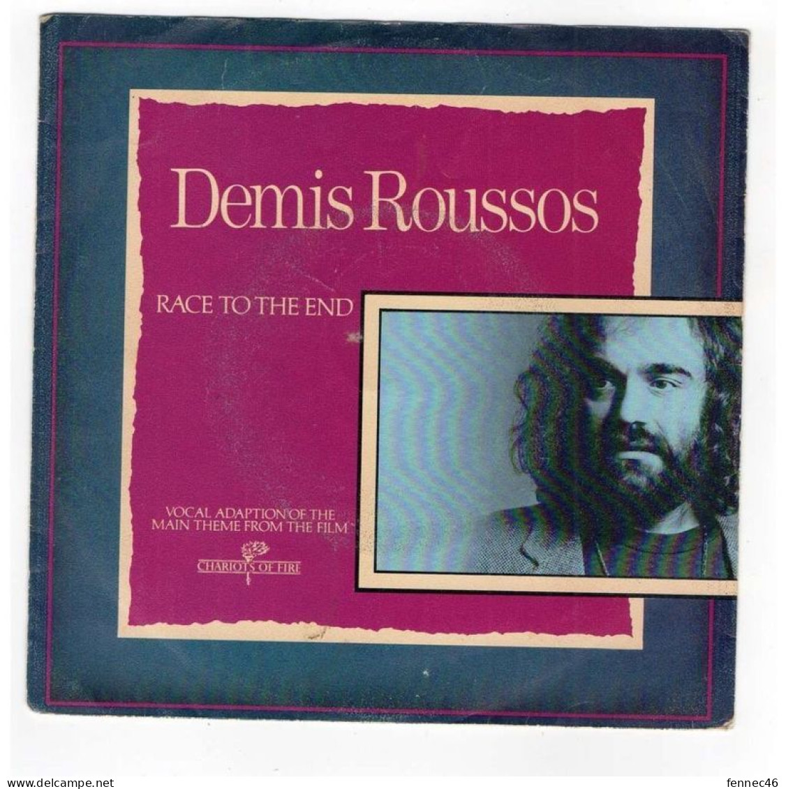 * Vinyle 45t  - Demis Roussos ( Vangelis ) - Race To The End - Seasons Of Love - Andere - Engelstalig