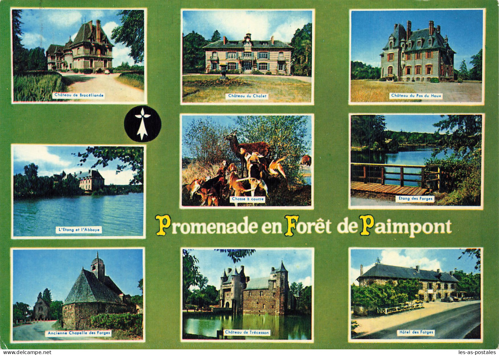 35 PAIMPONT PROMENADE EN FORET - Paimpont