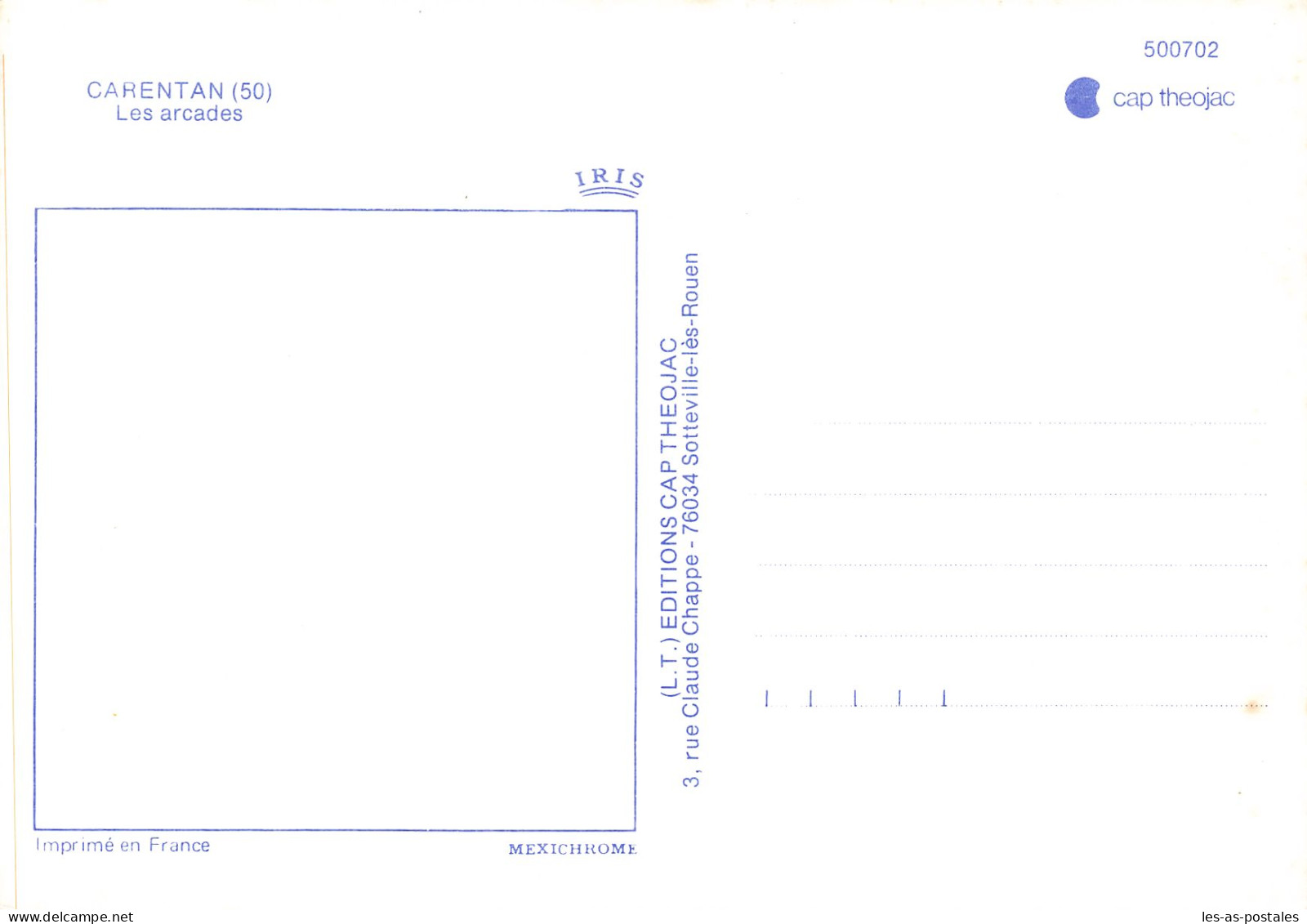 50 CARENTAN LES ARCADES - Carentan