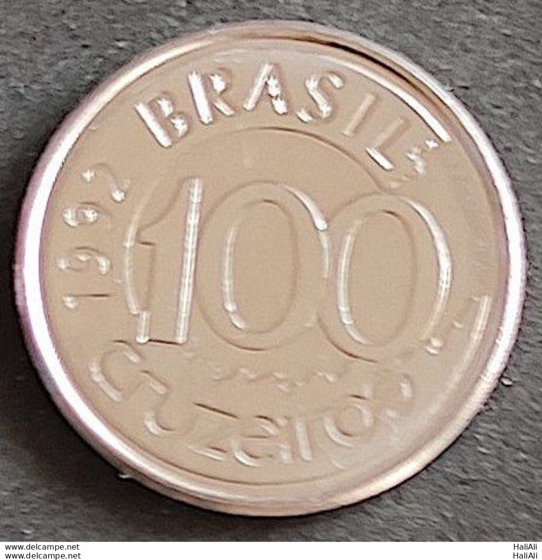 Coin Brazil Moeda Brasil 1992 100 Cruzeiros 1 - Brazilië