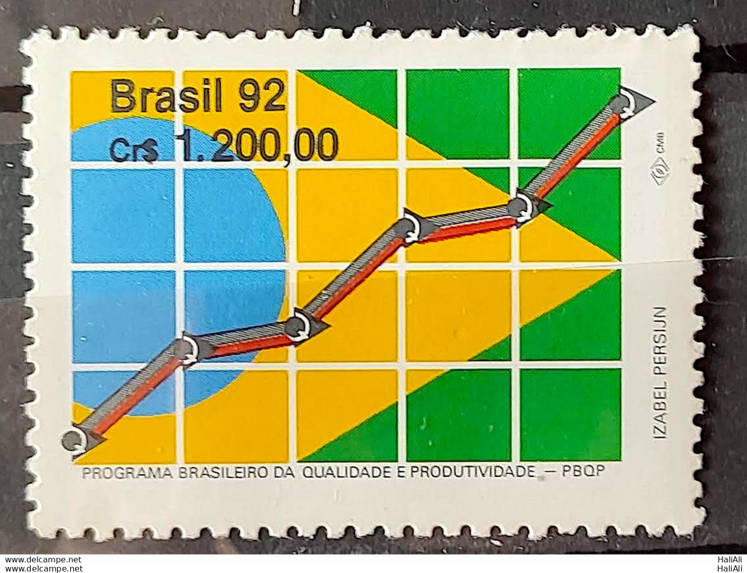 C 1824 Brazil Stamp Quality And Productivity Program 1992 - Ungebraucht