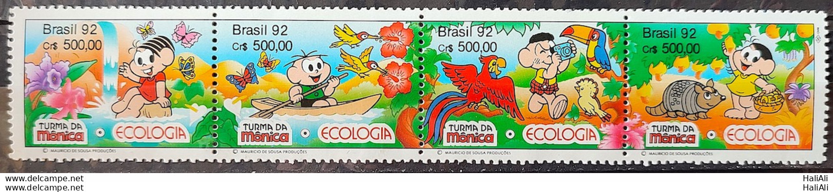 C 1801 Brazil Stamp Class Of Monica Children's Drawing Child Monica 1992 - Ungebraucht