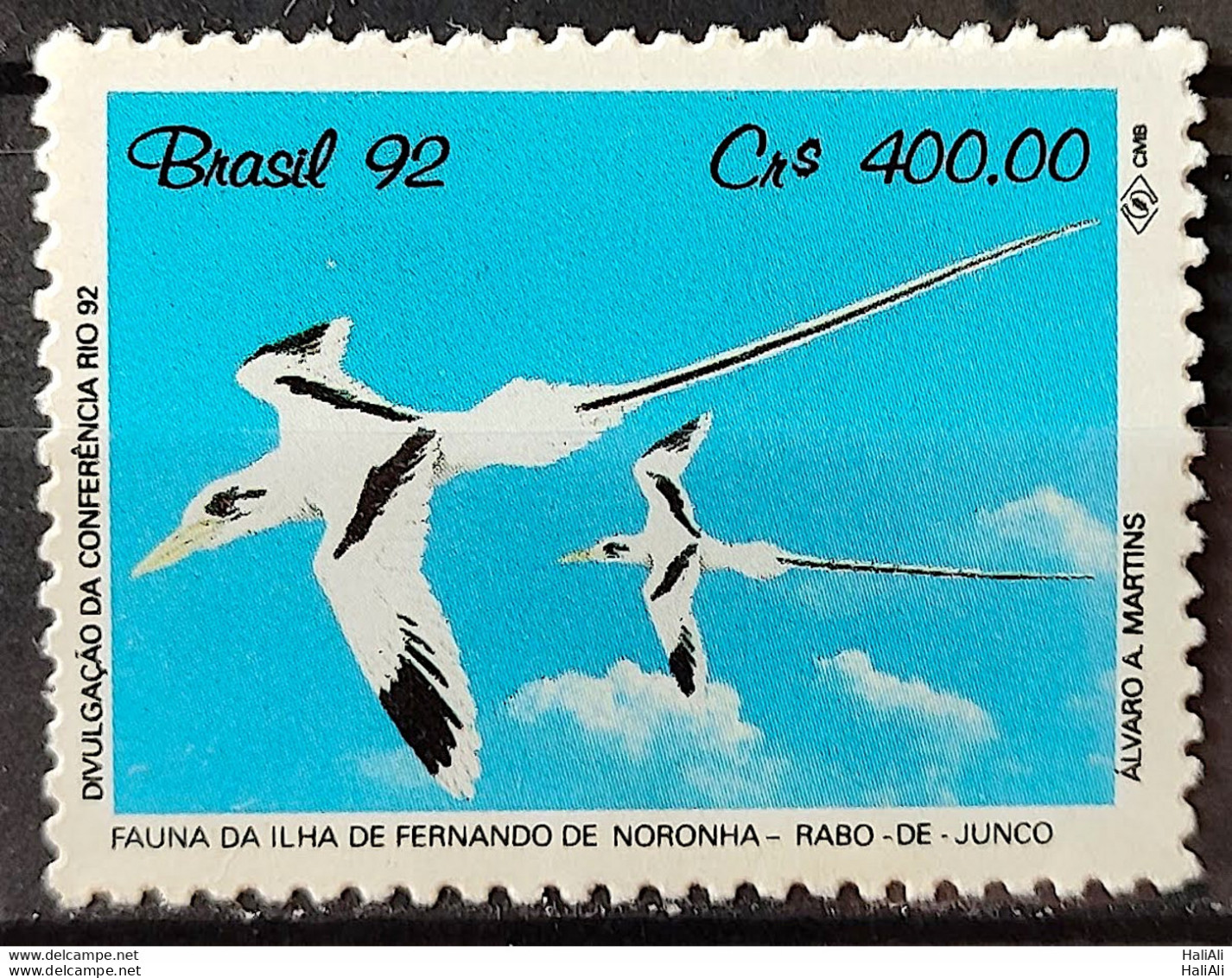 C 1776 Brazil Stamp Conference Rio 92 Fauna Fernando De Noronha Birds 1992 - Unused Stamps