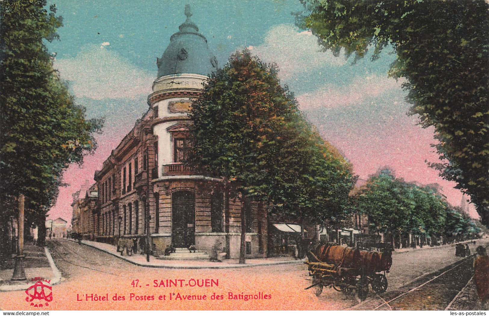 93 SAINT OUEN L HOTEL DES POSTES - Saint Ouen