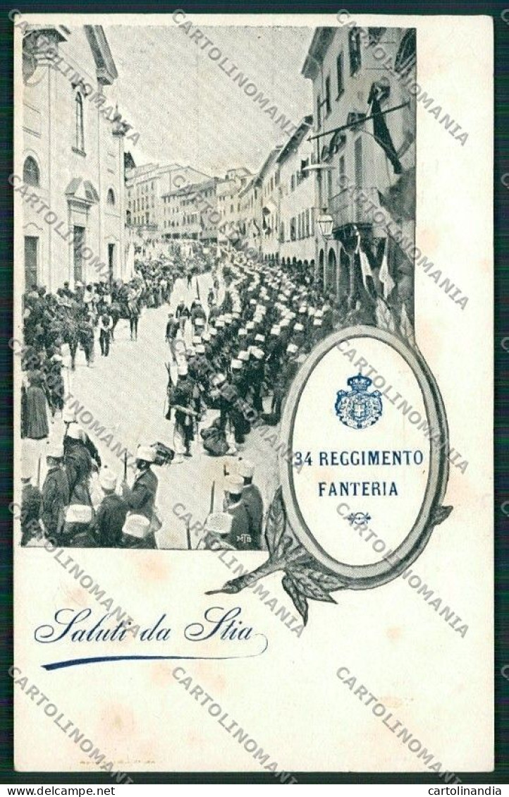 Arezzo Casentino Stia Militari Saluti Da Cartolina QQ3362 - Arezzo