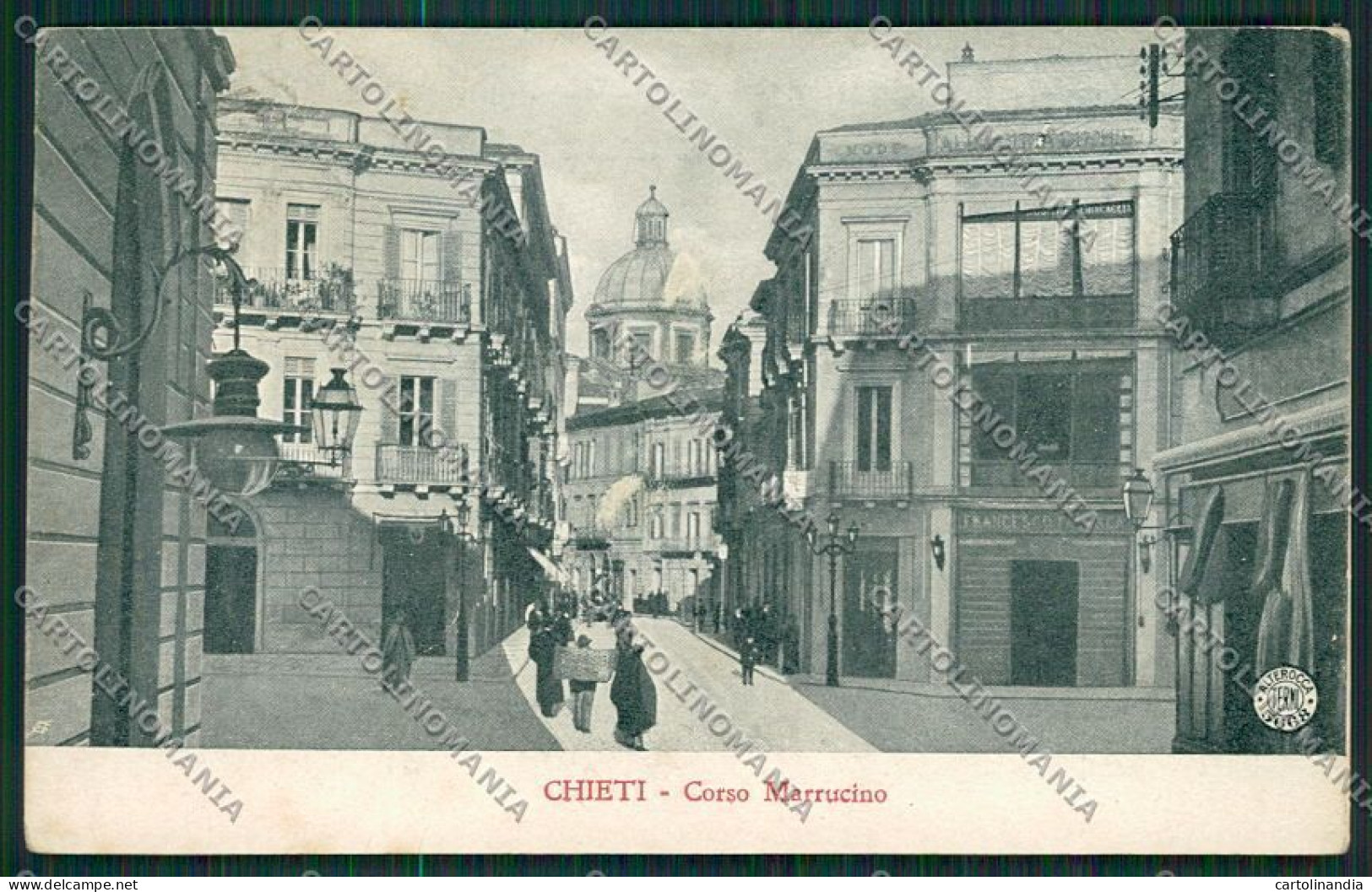 Chieti Città Alterocca 5668 ABRASA Cartolina QQ4044 - Chieti