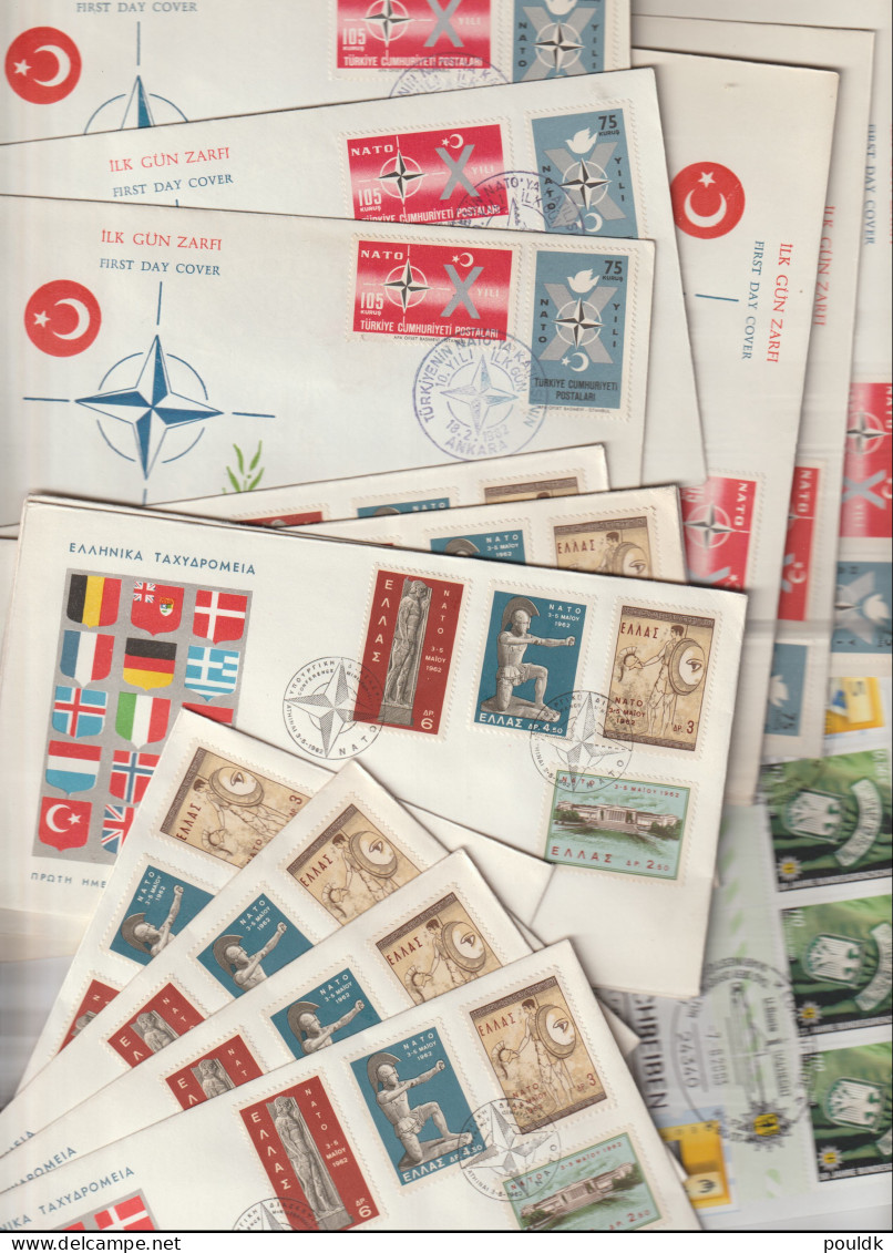 50 Covers With Military As A Theme, Either Stamps Or Postmarks. Postal Weight 0,350 Kg. Please Read Sales Conditions - Militares