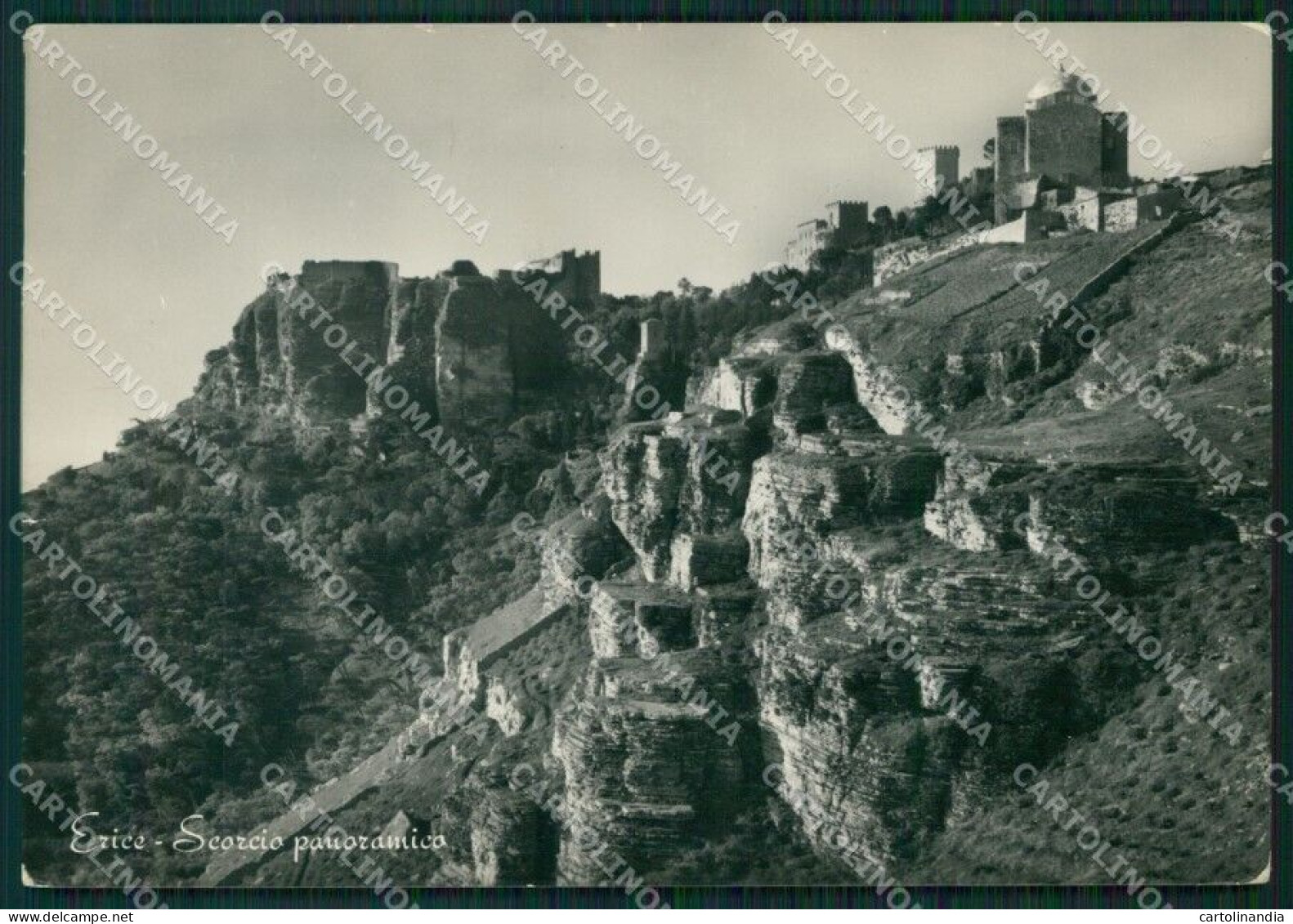 Trapani Erice Foto FG Cartolina ZK1164 - Trapani