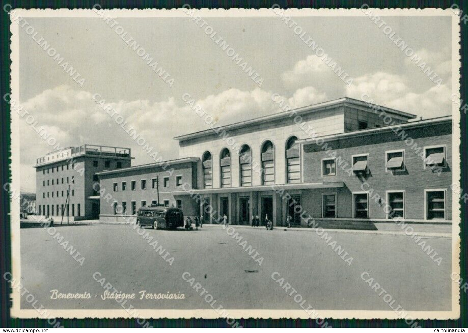 Benevento Città Stazione Corriera ABRASA Foto FG Cartolina ZKM7269 - Benevento