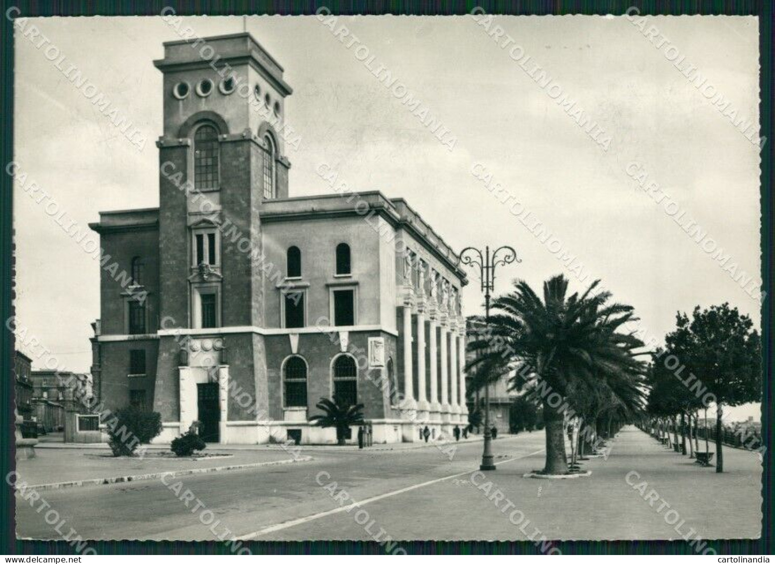 Taranto Città Palazzo Poste E Telegrafi ABRASA Foto FG Cartolina ZK3335 - Taranto