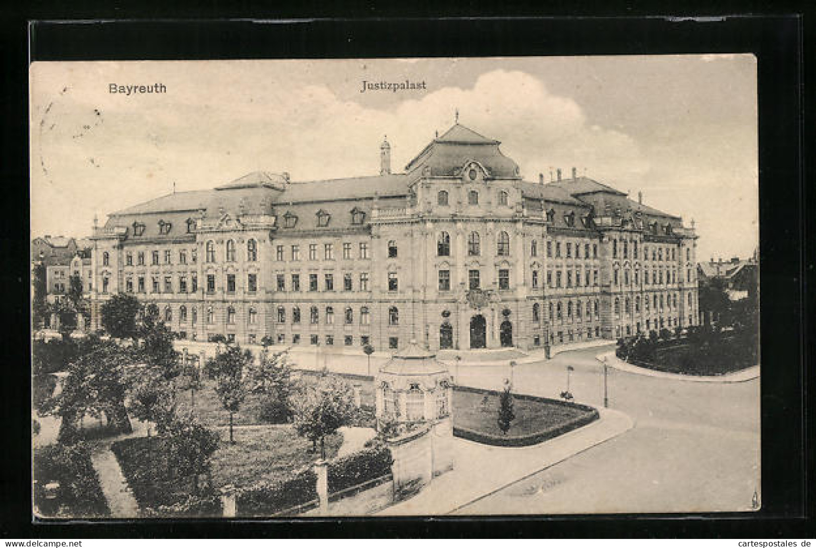 AK Bayreuth, Blick Auf Den Justizpalast  - Bayreuth