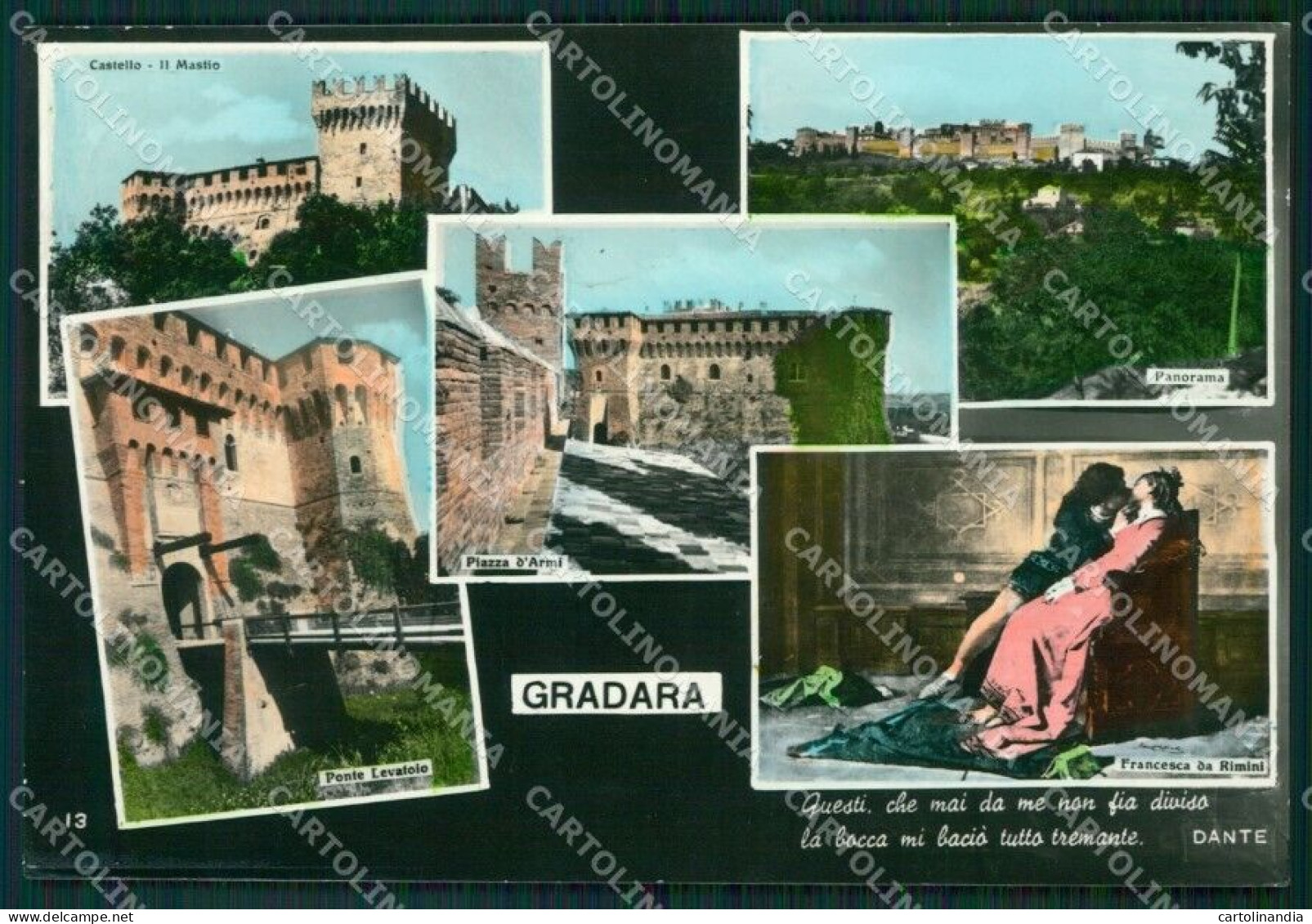 Pesaro Gradara Foto FG Cartolina ZKM8223 - Pesaro