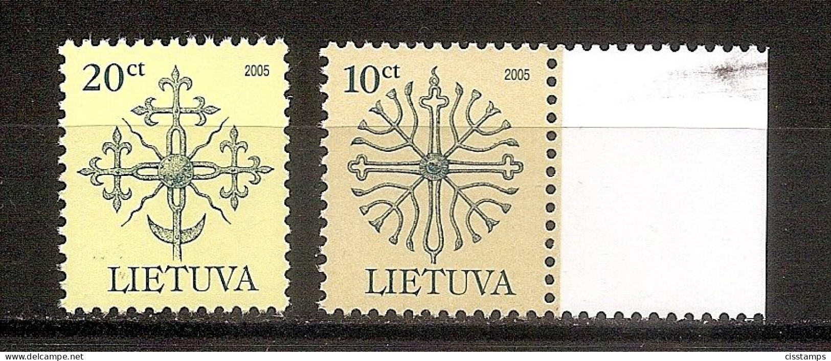 LITHUANIA 2005-10-08●Definitive●Forged Tops Of Monuments●Perf.13x121/2●Size 20x24●Mi 889I-90I●MNH - Litauen