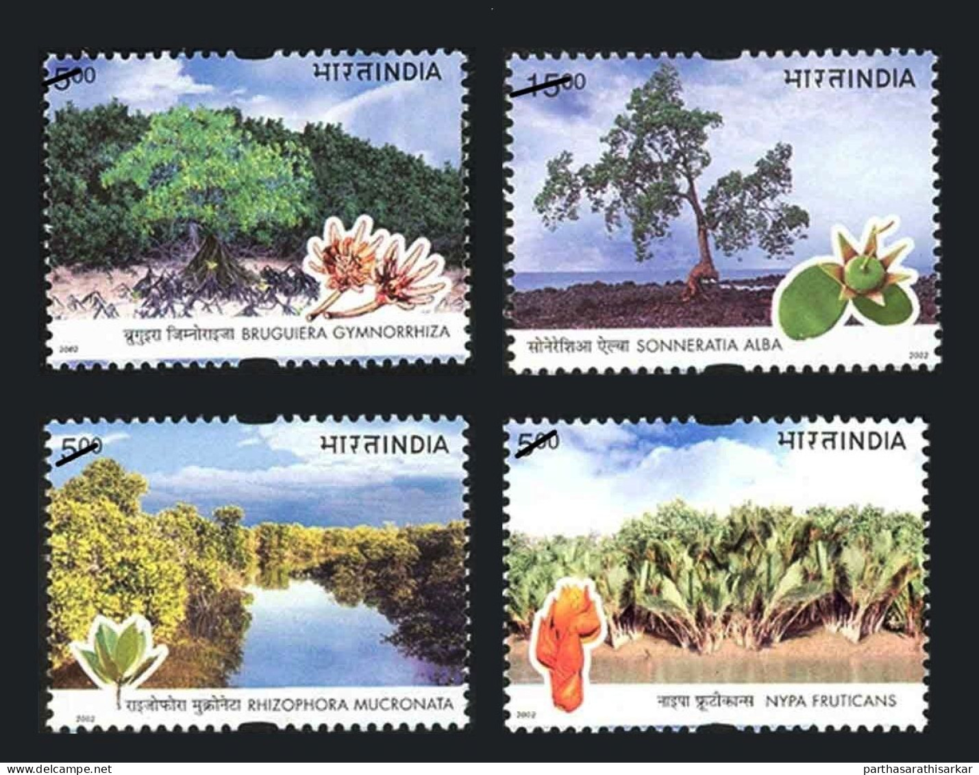 INDIA 2002 CONVENTION ON CLIMATE CHANGE, NEW DELHI COMPLETE SET MNH - Neufs