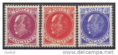 France N°  505 - 506 Et 507 ** Maréchal Pétain Au Type Prost 3 Valeurs - Nuevos