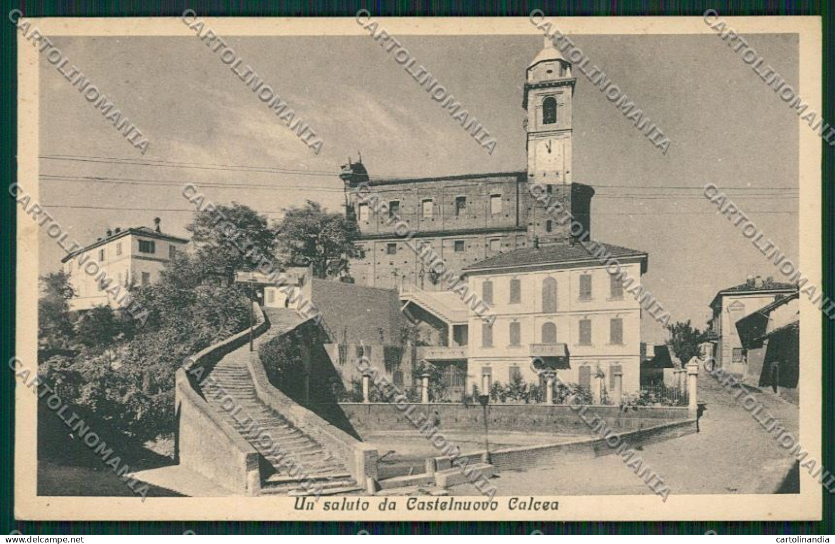 Asti Castelnuovo Calcea Cartolina QQ7143 - Asti