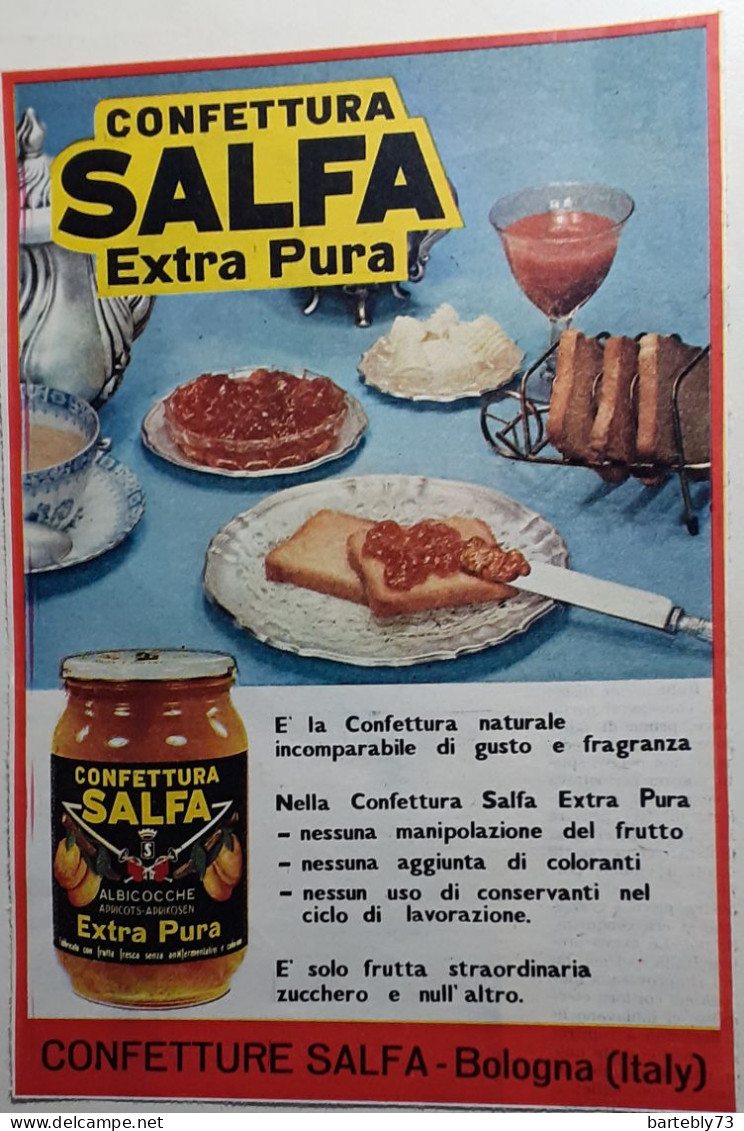 Pubblicità Confettura Salfa (1960) - Advertising