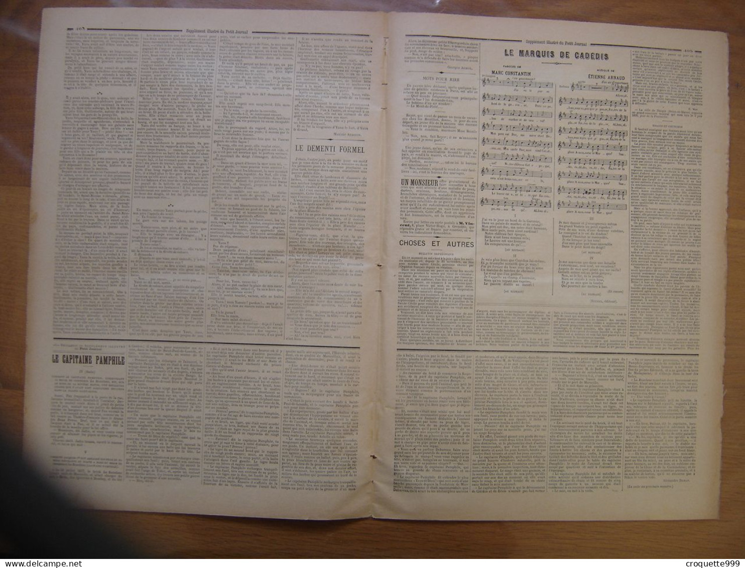 1894 LE PETIT JOURNAL 213 Ferdinand De Lesseps  Révolte En Guyane - 1850 - 1899