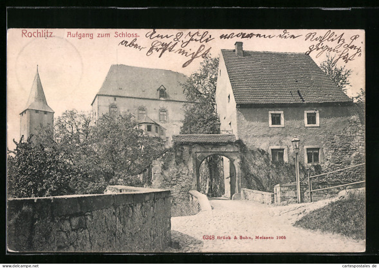 AK Rochlitz, Aufgang Zum Schloss  - Rochlitz