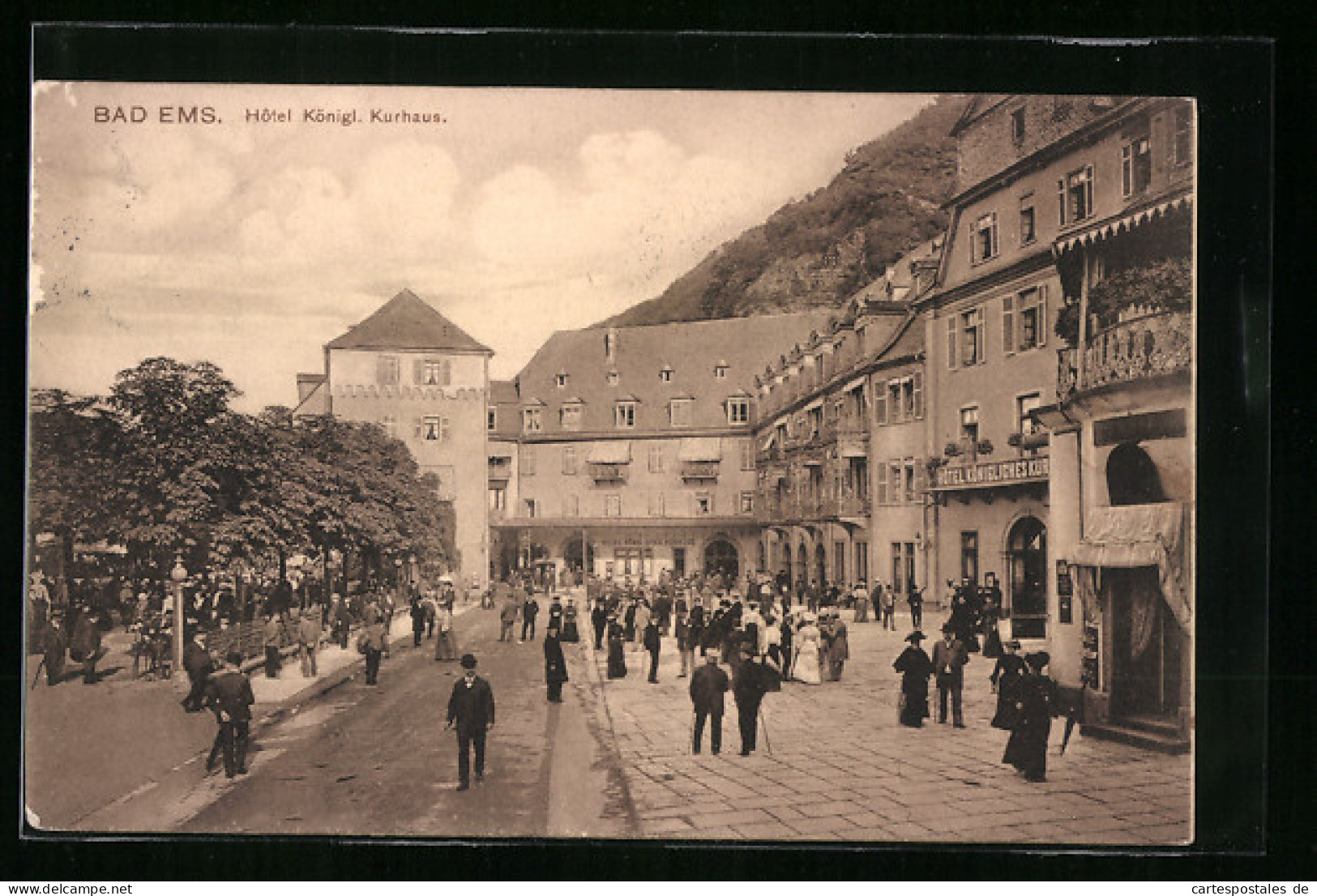 AK Bad Ems, Hotel Königl. Kurhaus  - Bad Ems