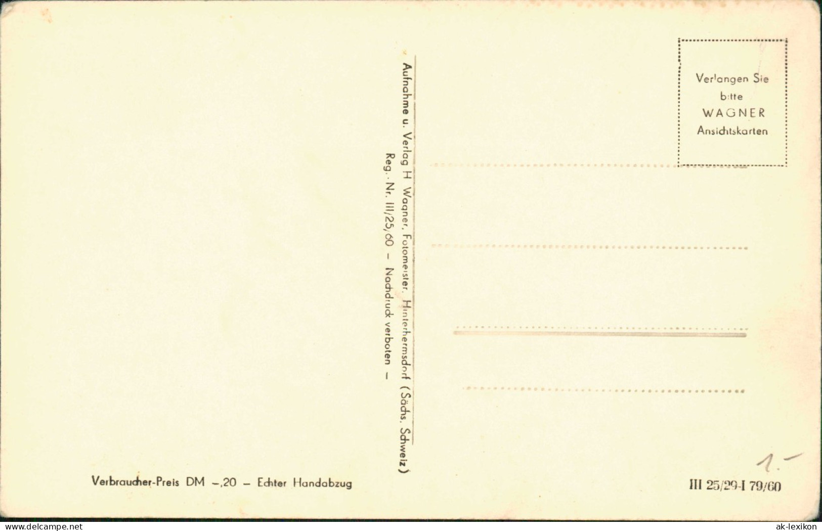 Ansichtskarte Hinterhermsdorf-Sebnitz Bootstation Obere Schleusen-Klamm 1960 - Hinterhermsdorf